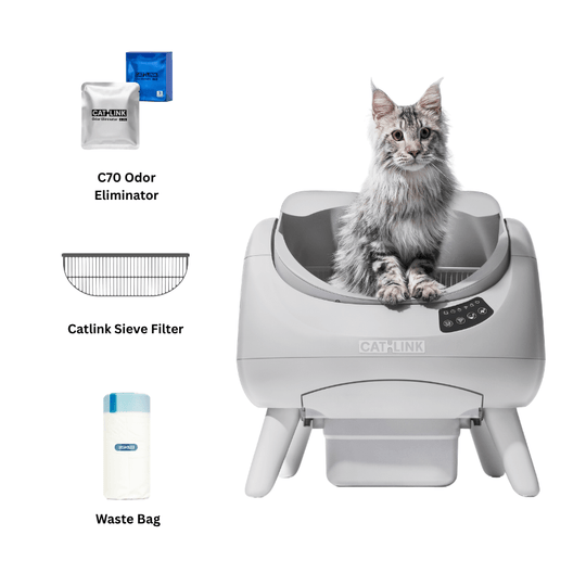 CATLINK Open - X Lite Open Top Self - cleaning Litter Box - Catlink EU