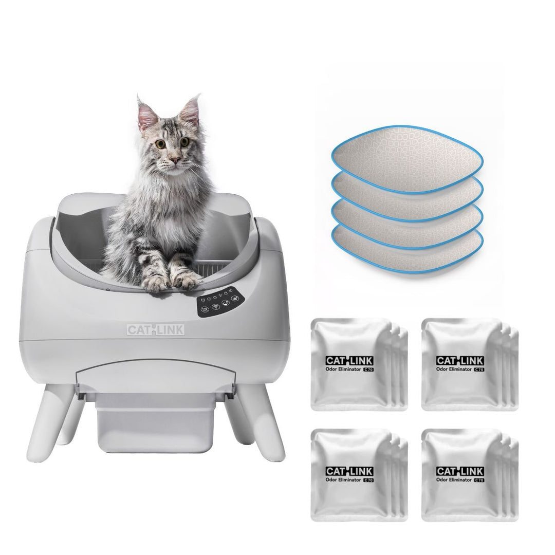 CATLINK Open-X Lite Open Top Self-cleaning Litter Box - Catlink EU