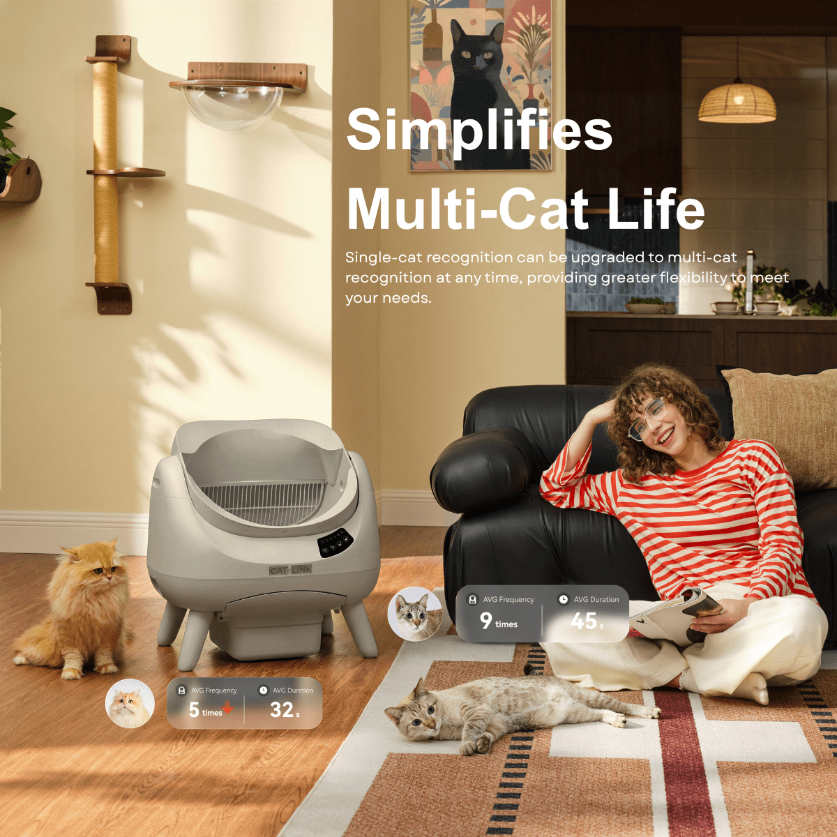 CATLINK Open - X Lite Open Top Self - cleaning Litter Box - Catlink EU