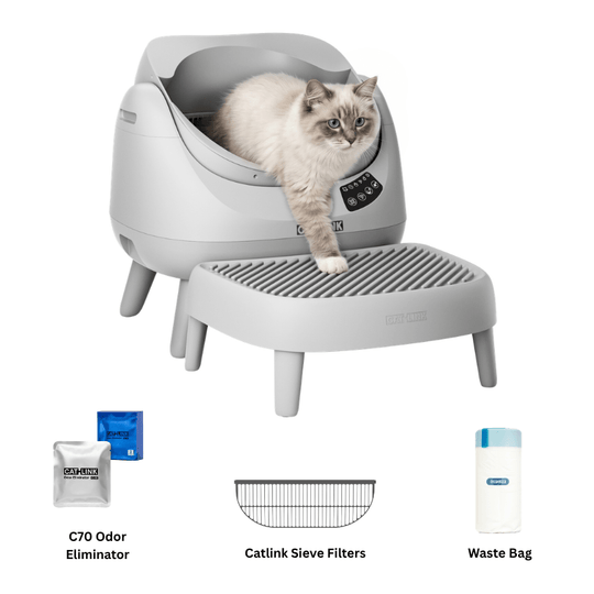CATLINK Open - X Lite Open Top Self - cleaning Litter Box - Catlink EU