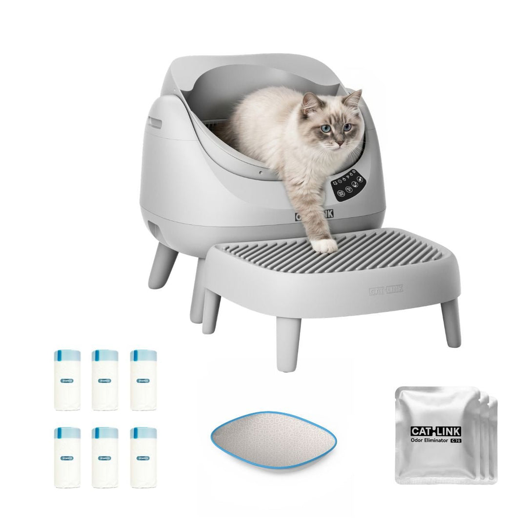 CATLINK Open-X Open Top Self-cleaning Litter Box - Catlink EU