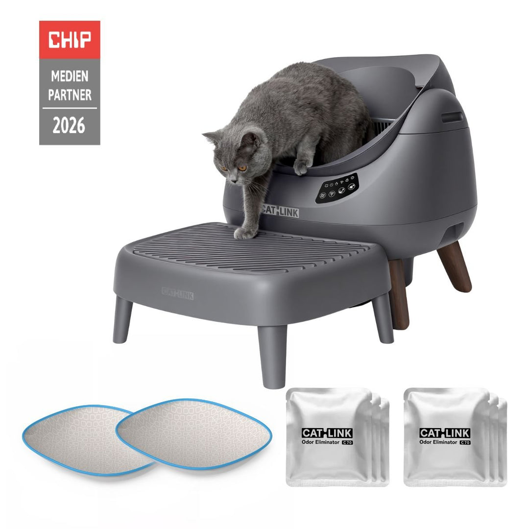 CATLINK Open-X Open Top Self-cleaning Litter Box - Catlink EU