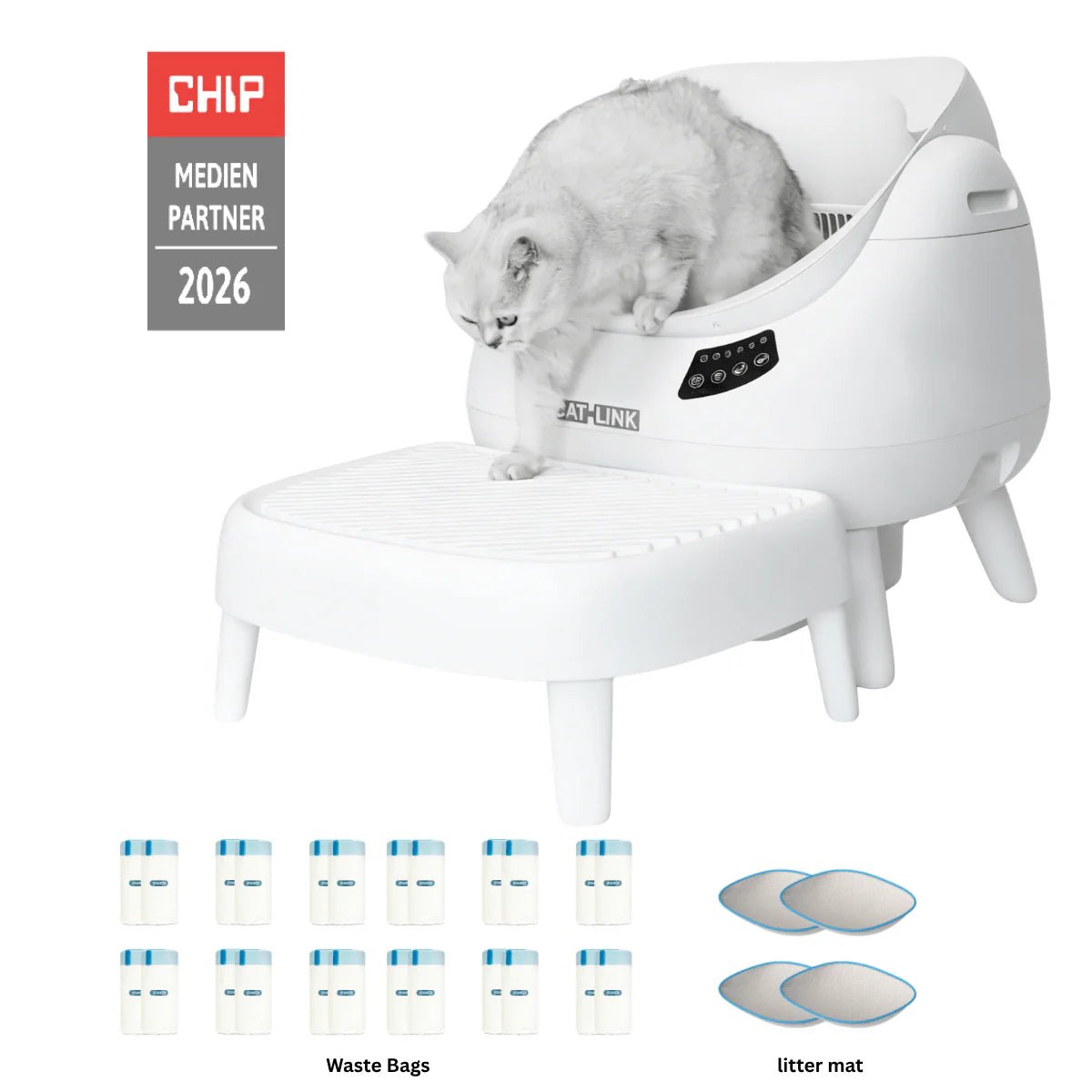 CATLINK Open - X Open Top Self - cleaning Litter Box - Catlink EU