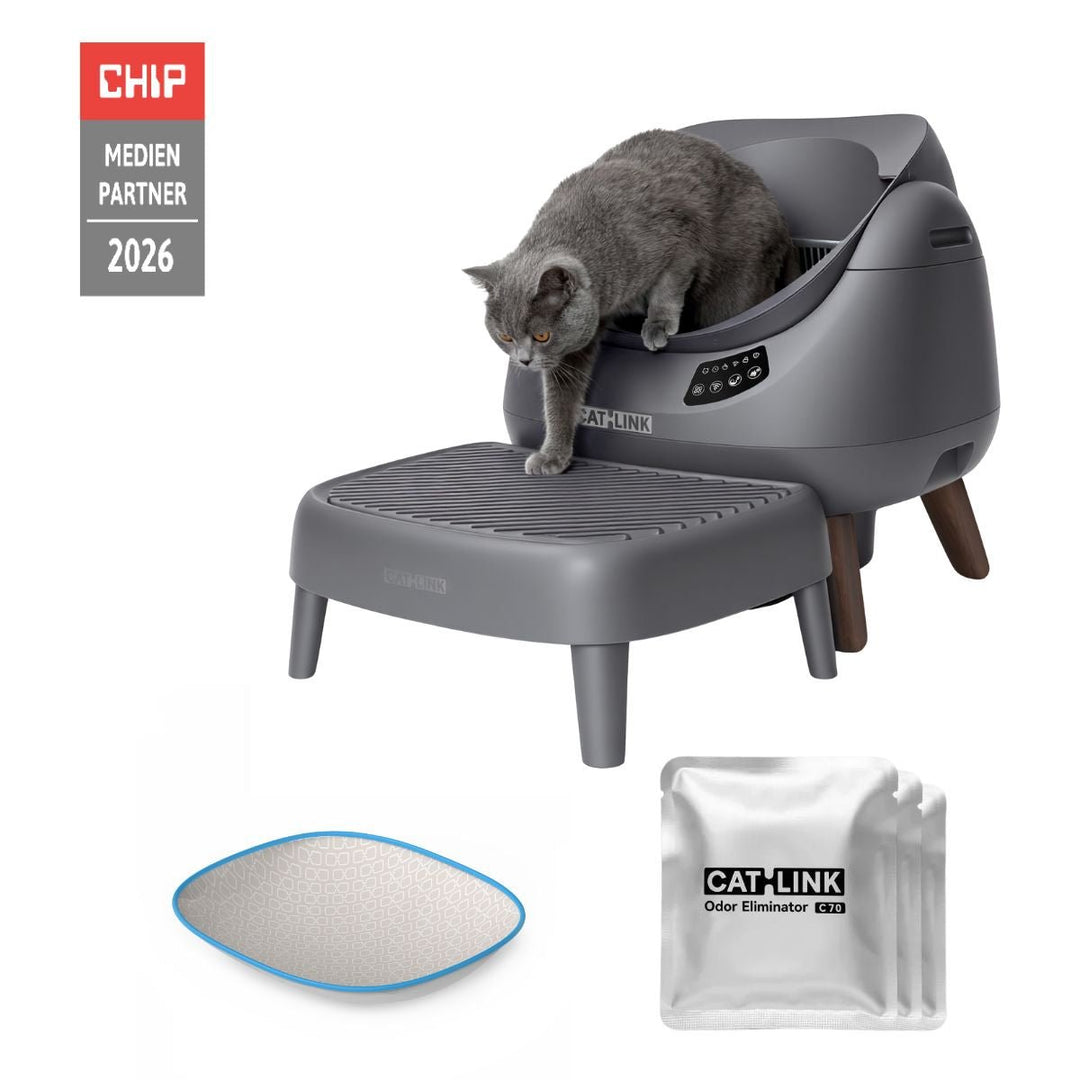 CATLINK Open-X Open Top Self-cleaning Litter Box - Catlink EU