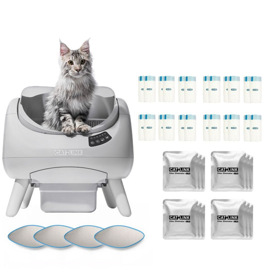 CATLINK Open-X Open Top Self-cleaning Litter Box - Catlink EU