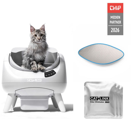 CATLINK Open-X Open Top Self-cleaning Litter Box - Catlink EU