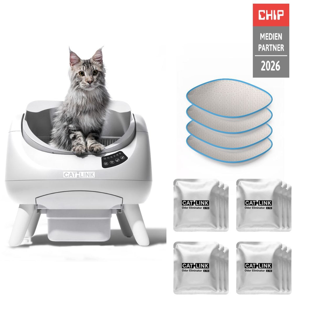 CATLINK Open-X Open Top Self-cleaning Litter Box - Catlink EU