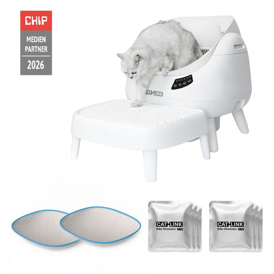 CATLINK Open-X Open Top Self-cleaning Litter Box - Catlink EU