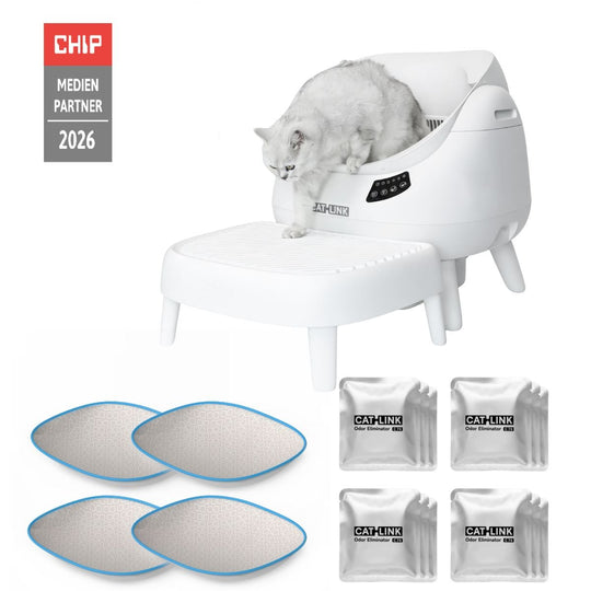 CATLINK Open-X Open Top Self-cleaning Litter Box - Catlink EU