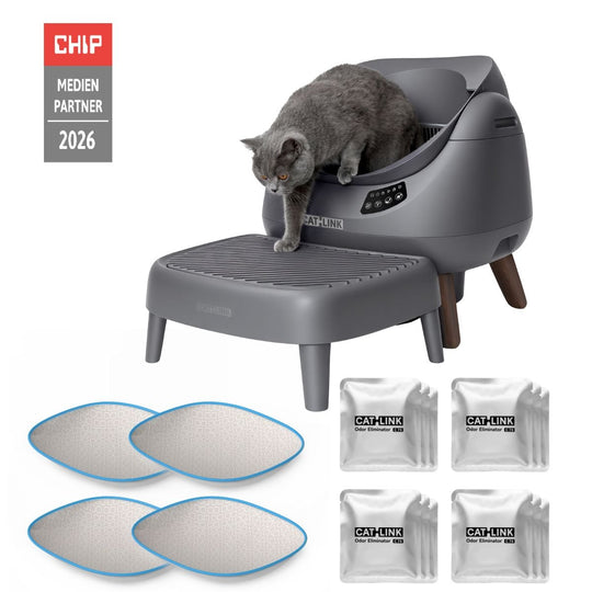 CATLINK Open-X Open Top Self-cleaning Litter Box - Catlink EU