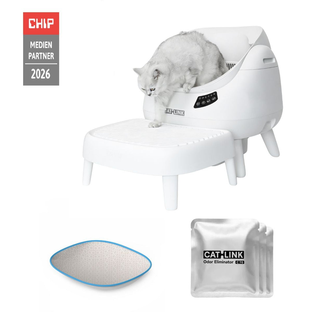 CATLINK Open-X Open Top Self-cleaning Litter Box - Catlink EU