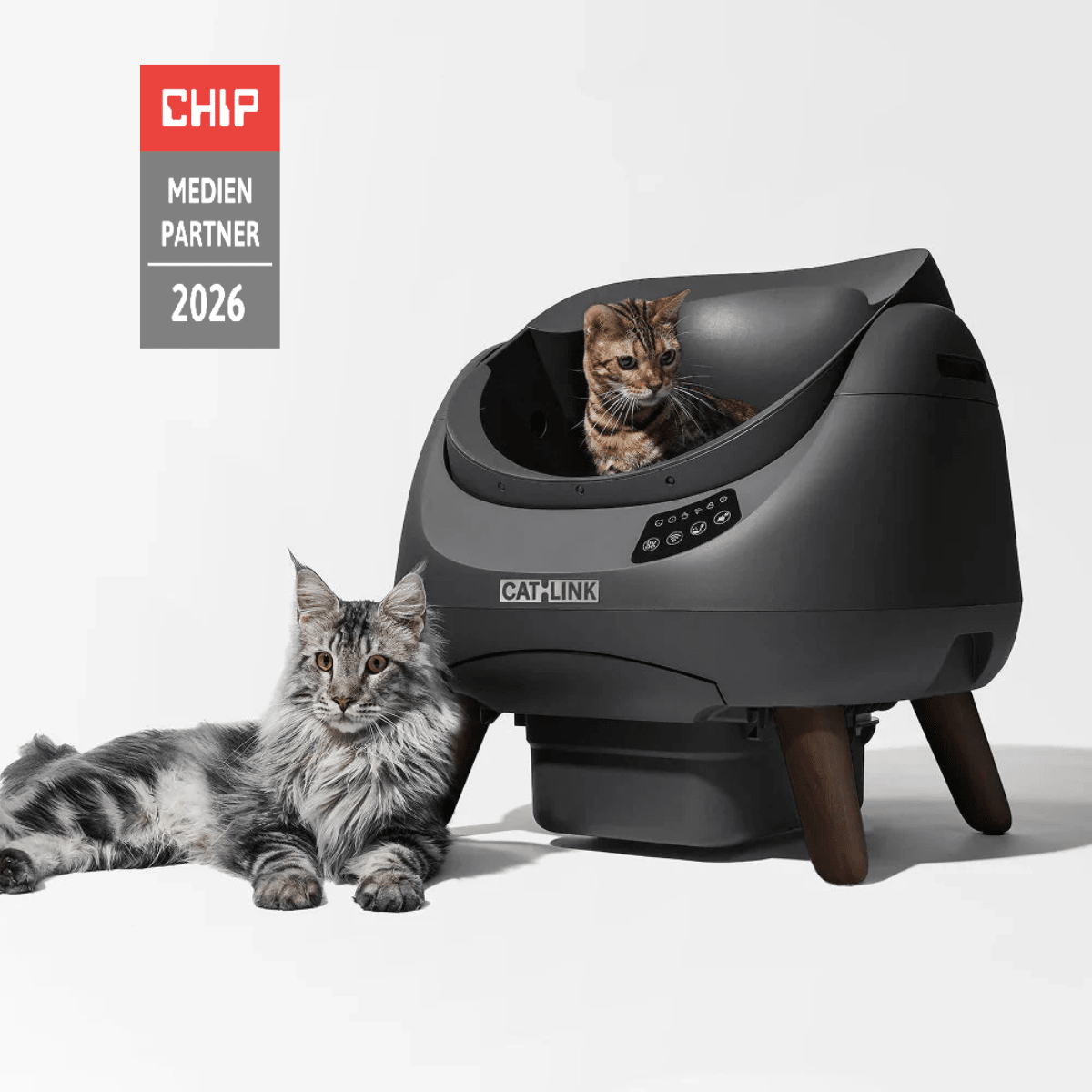 CATLINK Open-X Open Top Self-cleaning Smart Litter Box – Catlink EU