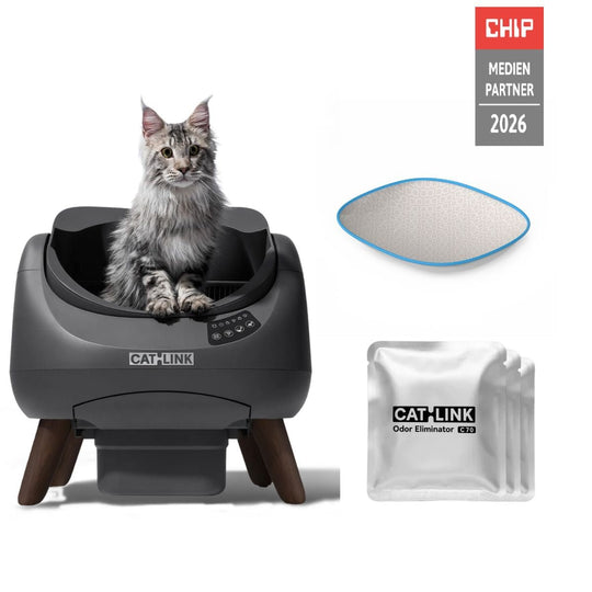 CATLINK Open-X Open Top Self-cleaning Litter Box - Catlink EU