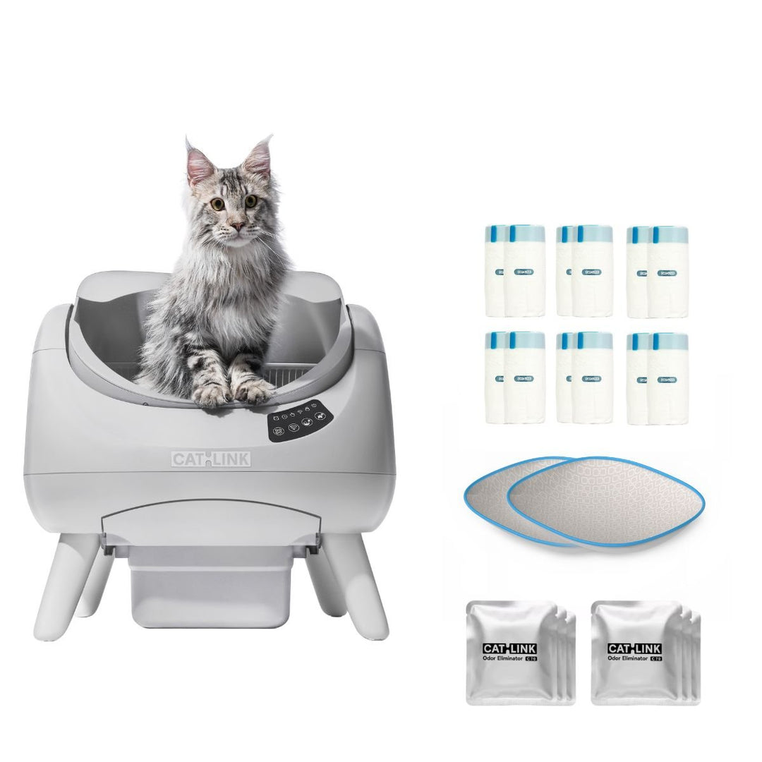 CATLINK Open-X Open Top Self-cleaning Litter Box - Catlink EU