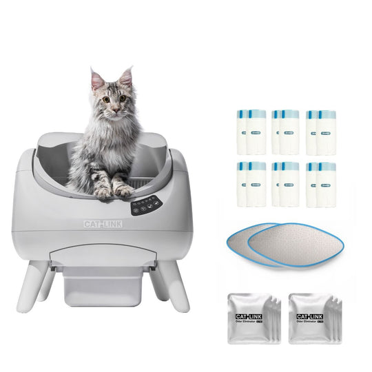 CATLINK Open-X Open Top Self-cleaning Litter Box - Catlink EU