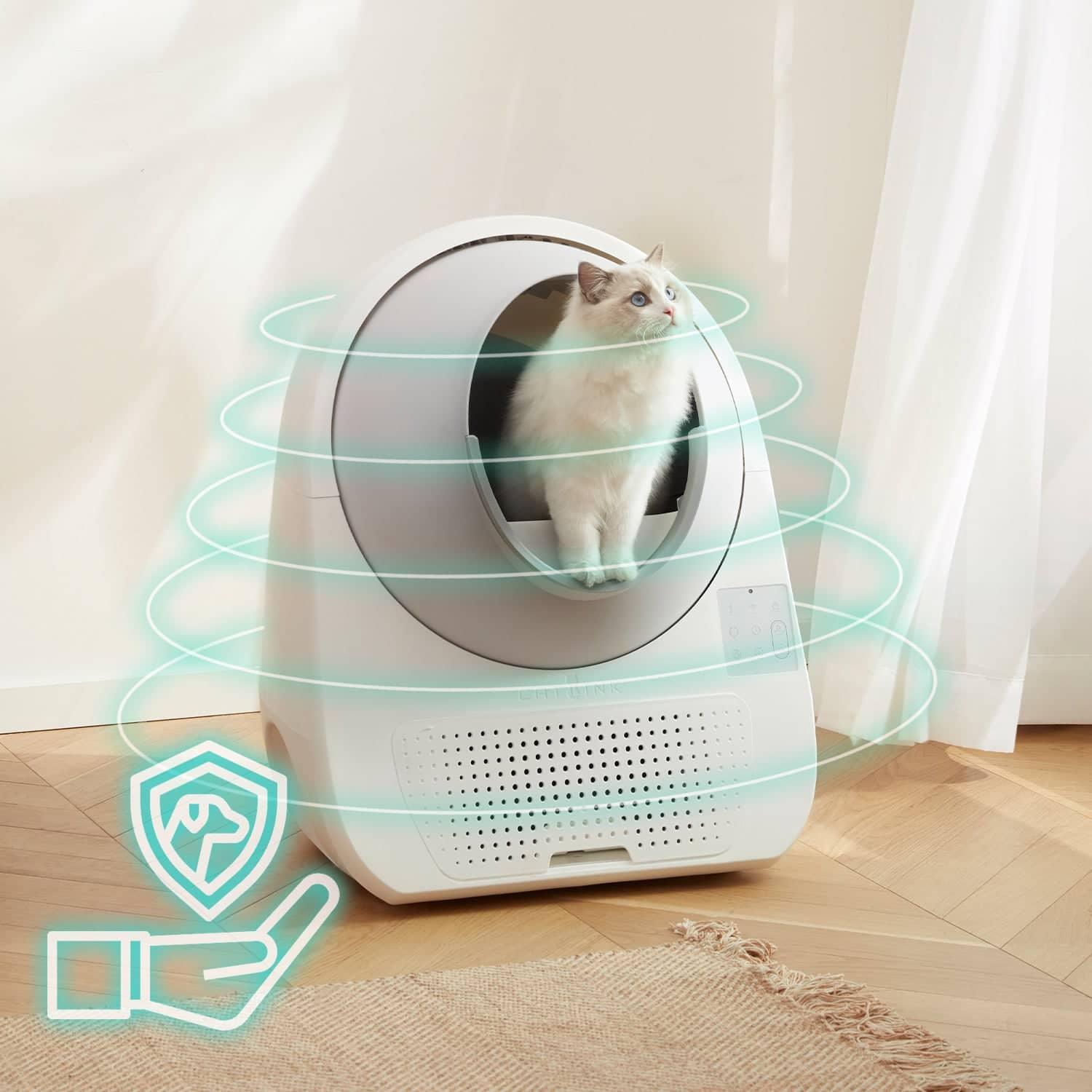 Catlink Pro-X Luxury mit Treppe selbstreinigende Katzentoilette - Twopoint
