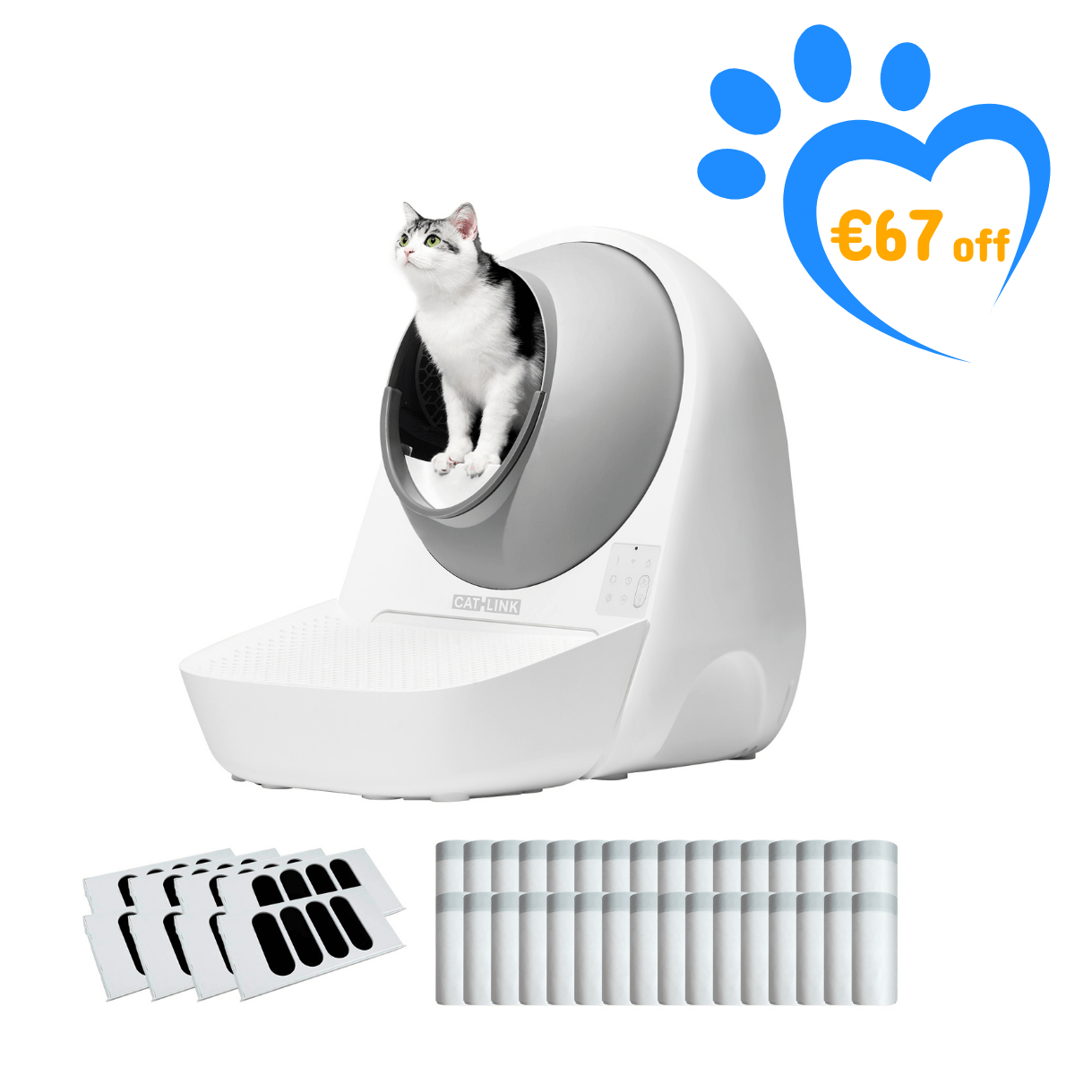 Catlink Pro - X Luxury Self - Cleaning Litter Box - Catlink EU