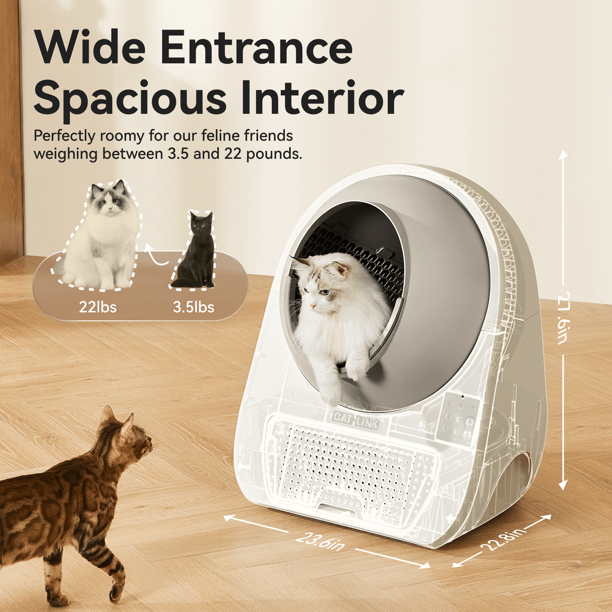 Catlink Pro - X Ultra Self - Cleaning Litter Box（Pre - order） - Catlink EU