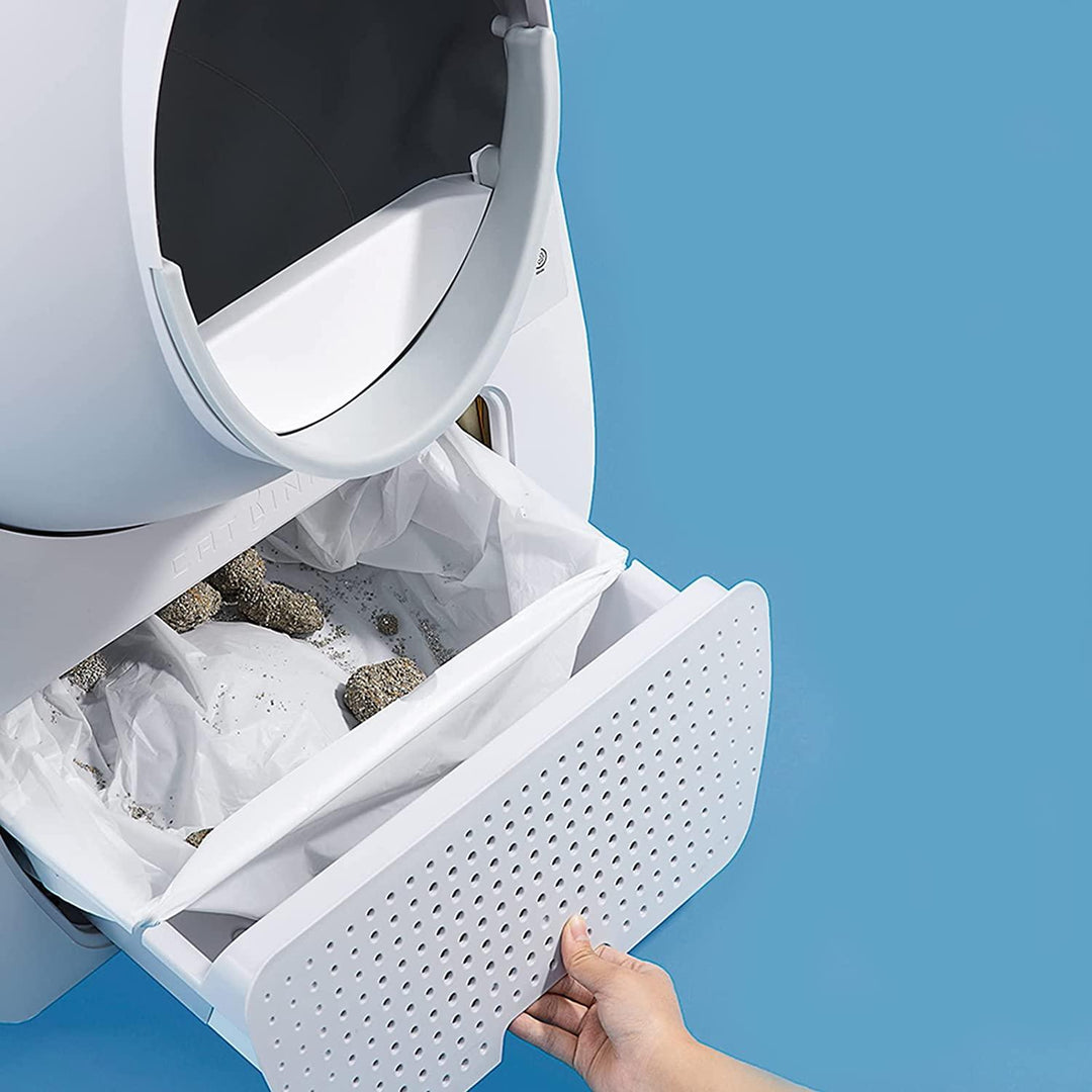Catlink Luxury Pro-X / Young Müllbeutel/Mülltüten/Kotbeutel 4-Rollen Set, für Katzentoilette Luxury Pro-X / Young - Twopoint