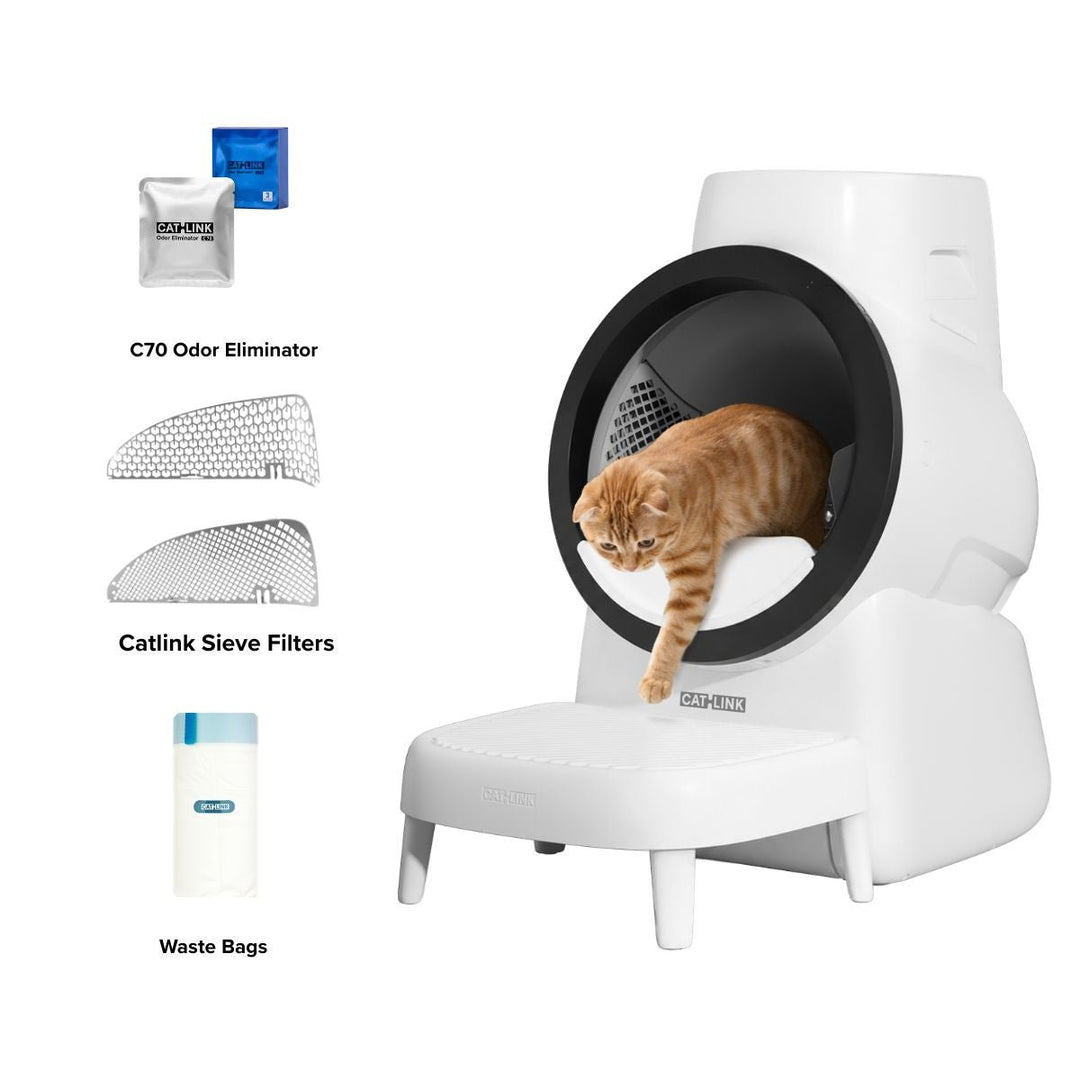 CATLINK Scoop Robot C07 Auto-refill Self-cleaning Smart Litter Box - Catlink EU