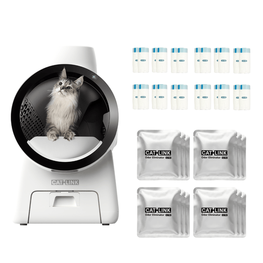 CATLINK Scoop Robot C07 Auto-refill Self-cleaning Smart Litter Box - Catlink EU