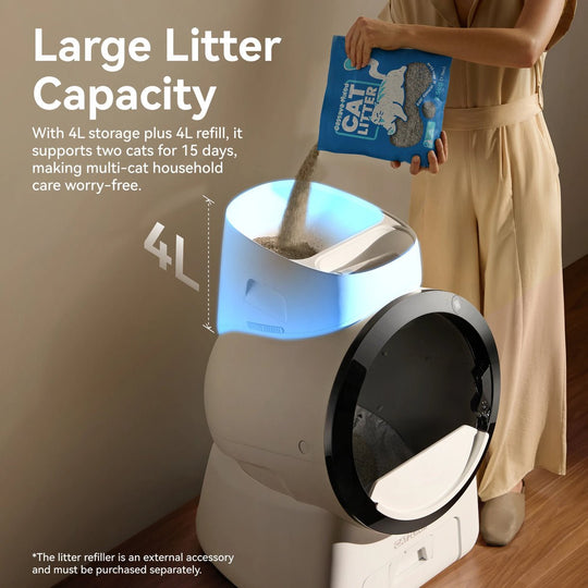 CATLINK Scoop Robot C07 Auto-refill Self-cleaning Smart Litter Box - Catlink EU