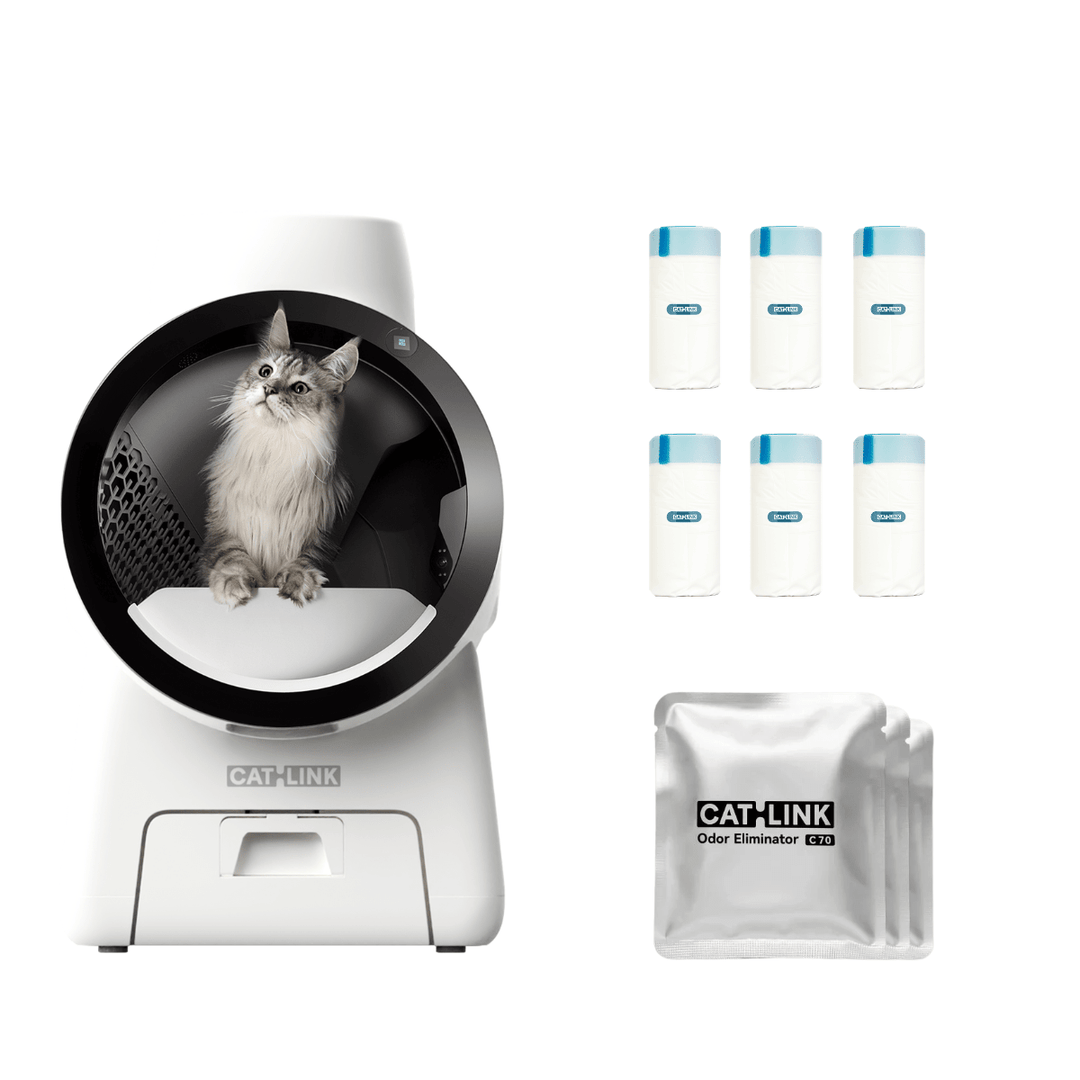CATLINK Scoop Robot C07 Auto-refill Self-cleaning Smart Litter Box - Catlink EU