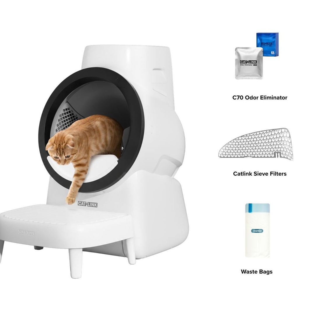 CATLINK Scoop Robot C07 Auto-refill Self-cleaning Smart Litter Box - Catlink EU