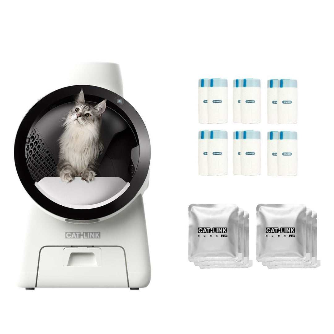 CATLINK Scoop Robot C07 Auto-refill Self-cleaning Smart Litter Box - Catlink EU