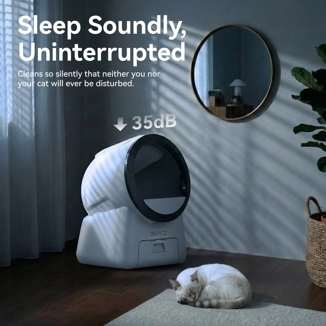 CATLINK Scoop Robot C07 Auto-refill Self-cleaning Smart Litter Box - Catlink EU