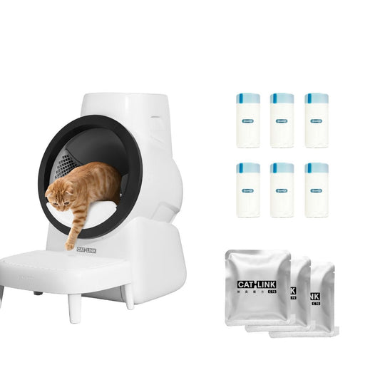 CATLINK Scoop Robot C07 Auto-refill Self-cleaning Smart Litter Box - Catlink EU