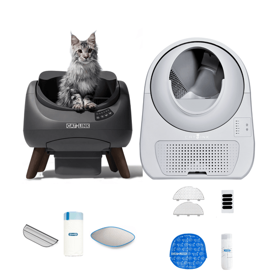Dual - Host Litter Box Bundle - Catlink EU