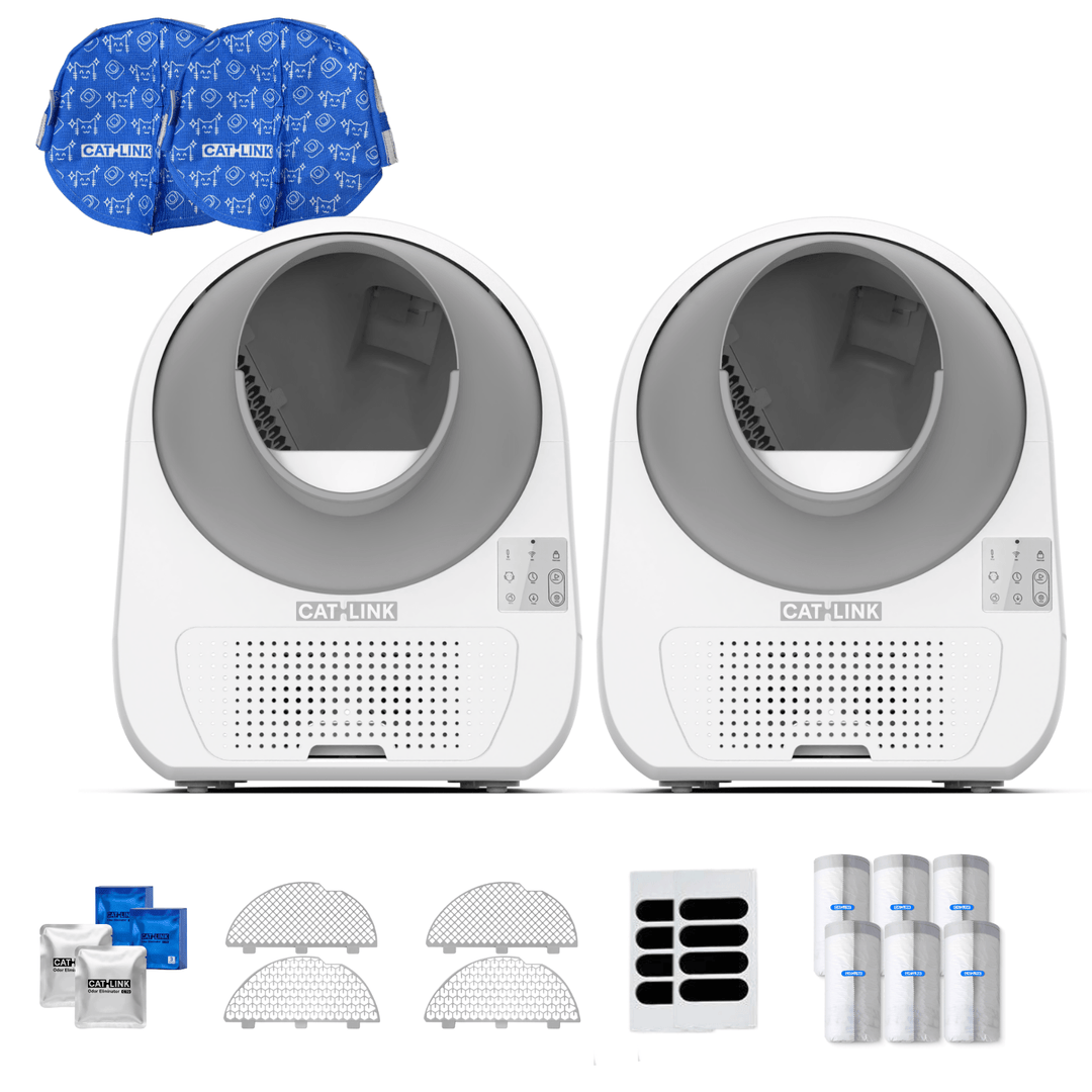 Dual - Host Litter Box Bundle - Catlink EU