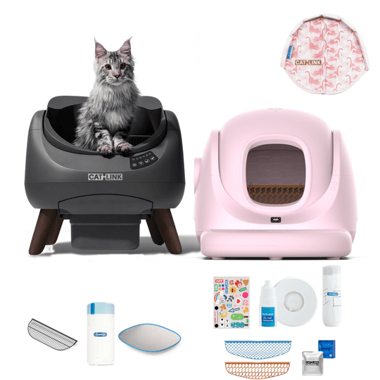 Dual - Host Litter Box Bundle - Catlink EU