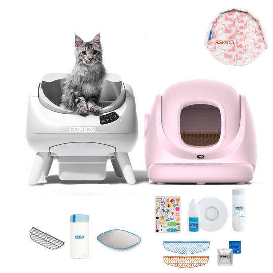 Dual - Host Litter Box Bundle - Catlink EU