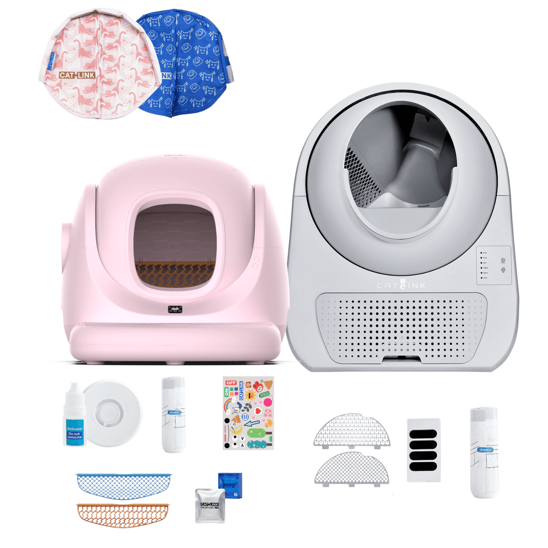 Dual - Host Litter Box Bundle - Catlink EU