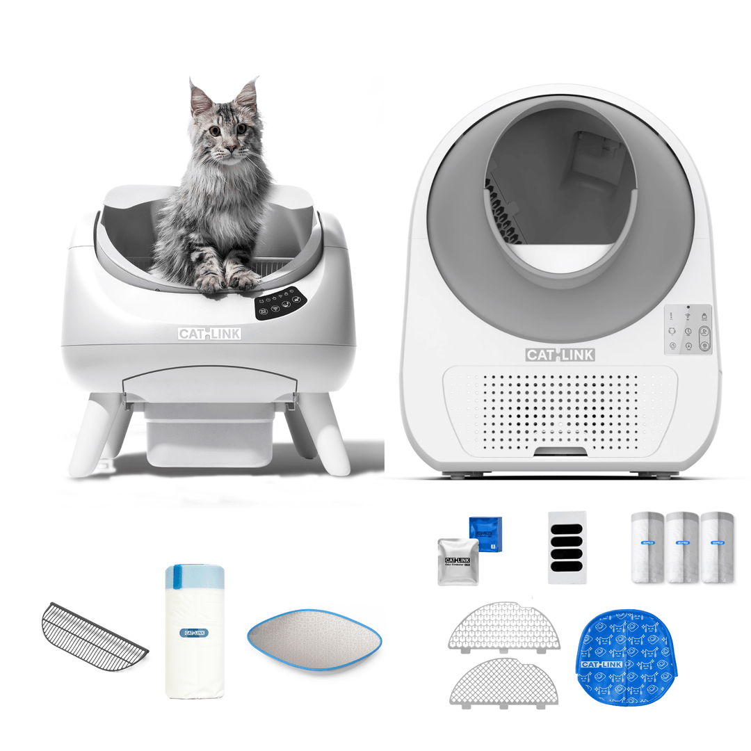 Dual - Host Litter Box Bundle - Catlink EU