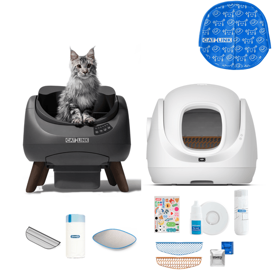 Dual - Host Litter Box Bundle - Catlink EU
