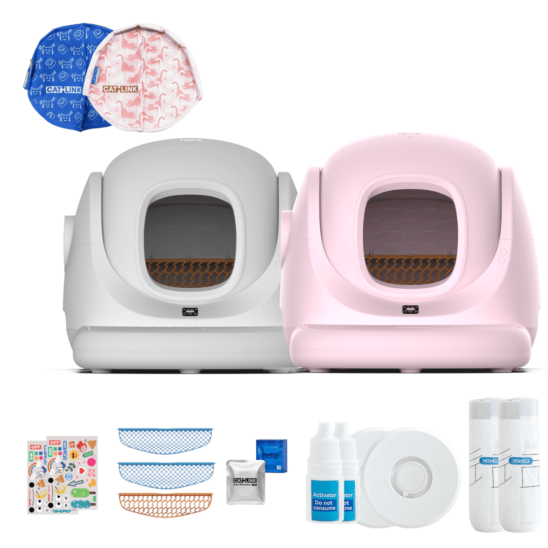 Dual - Host Litter Box Bundle - Catlink EU