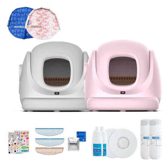 Dual - Host Litter Box Bundle - Catlink EU
