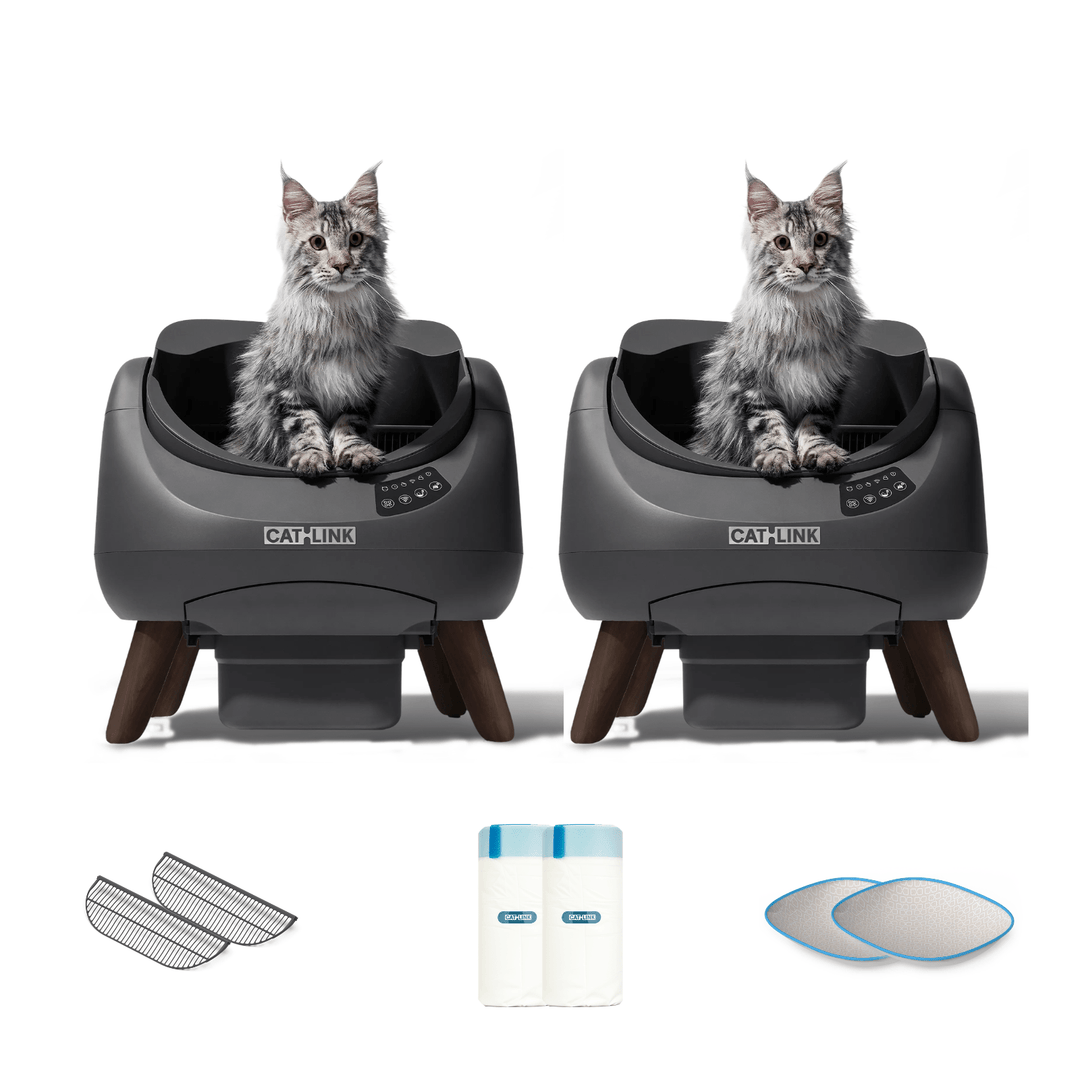 Dual - Host Litter Box Bundle - Catlink EU