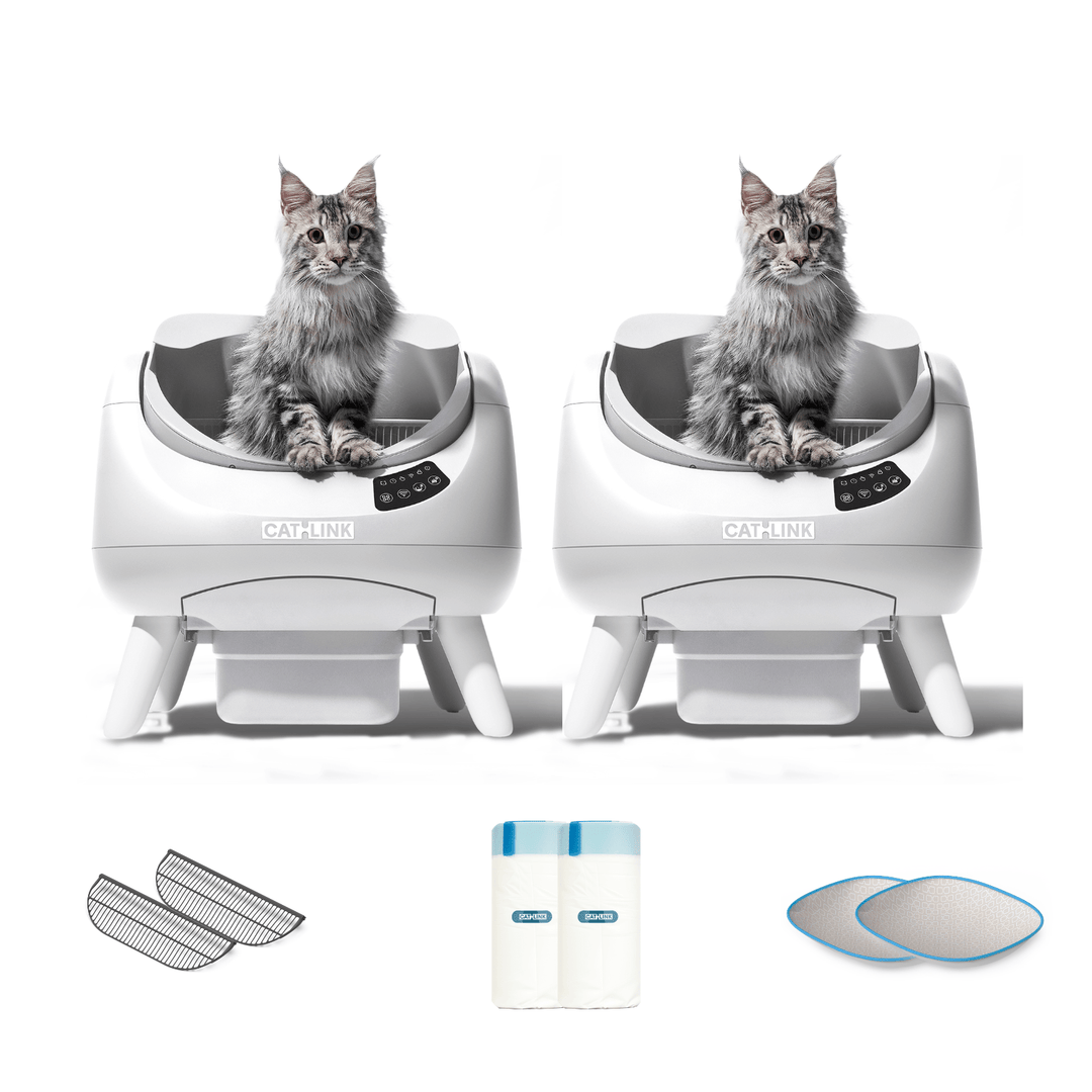 Dual - Host Litter Box Bundle - Catlink EU