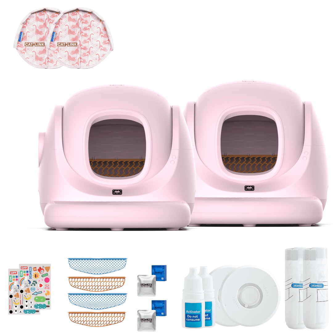 Dual - Host Litter Box Bundle - Catlink EU