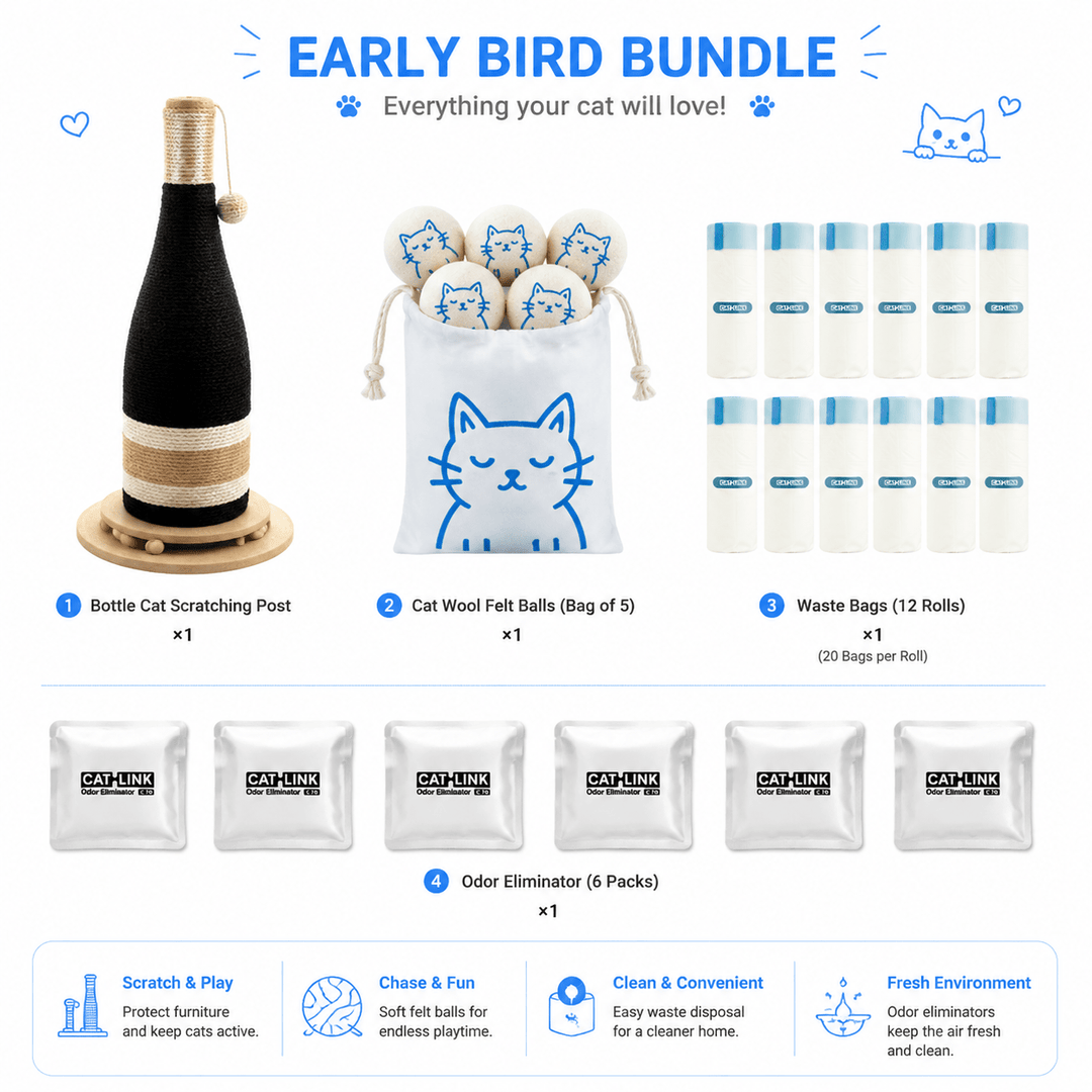 Early Bird Bundle For Catlink Scoop Robot C07 - Catlink EU
