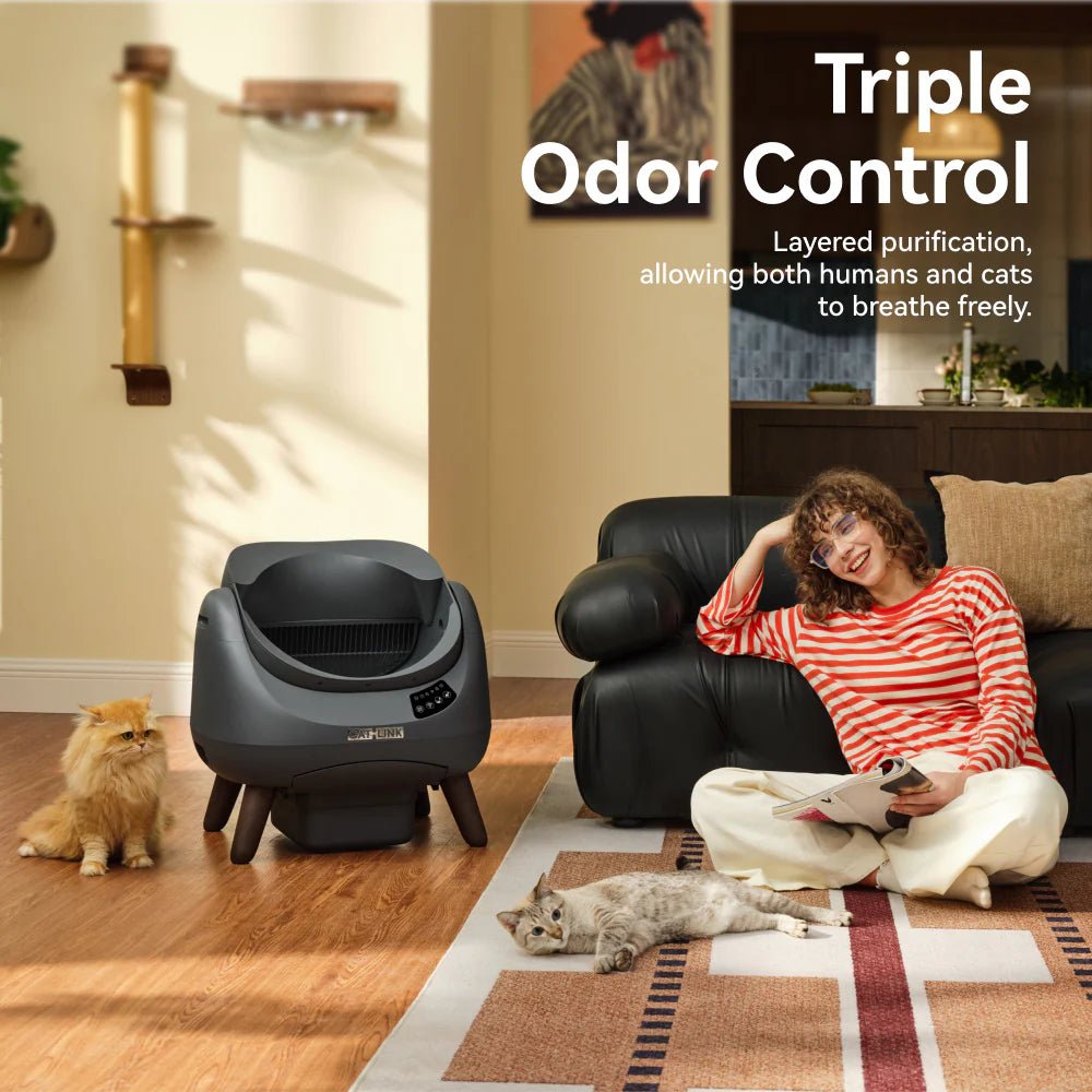 Early Bird Pre - order (€10 Deposit) - Catlink Open - X Open Top Self - cleaning Cat Litter Box - Catlink EU