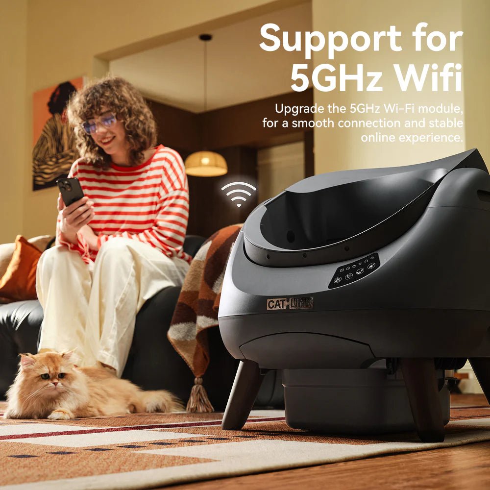 Early Bird Pre - order (€10 Deposit) - Catlink Open - X Open Top Self - cleaning Cat Litter Box - Catlink EU