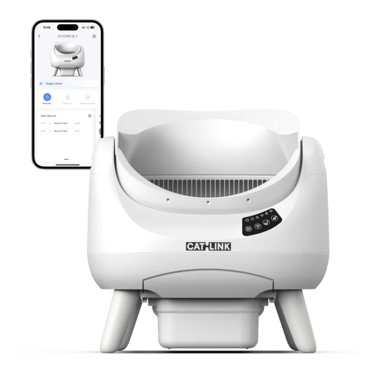 Early Bird Pre - order (€10 Deposit) - Catlink Open - X Open Top Self - cleaning Cat Litter Box - Catlink EU