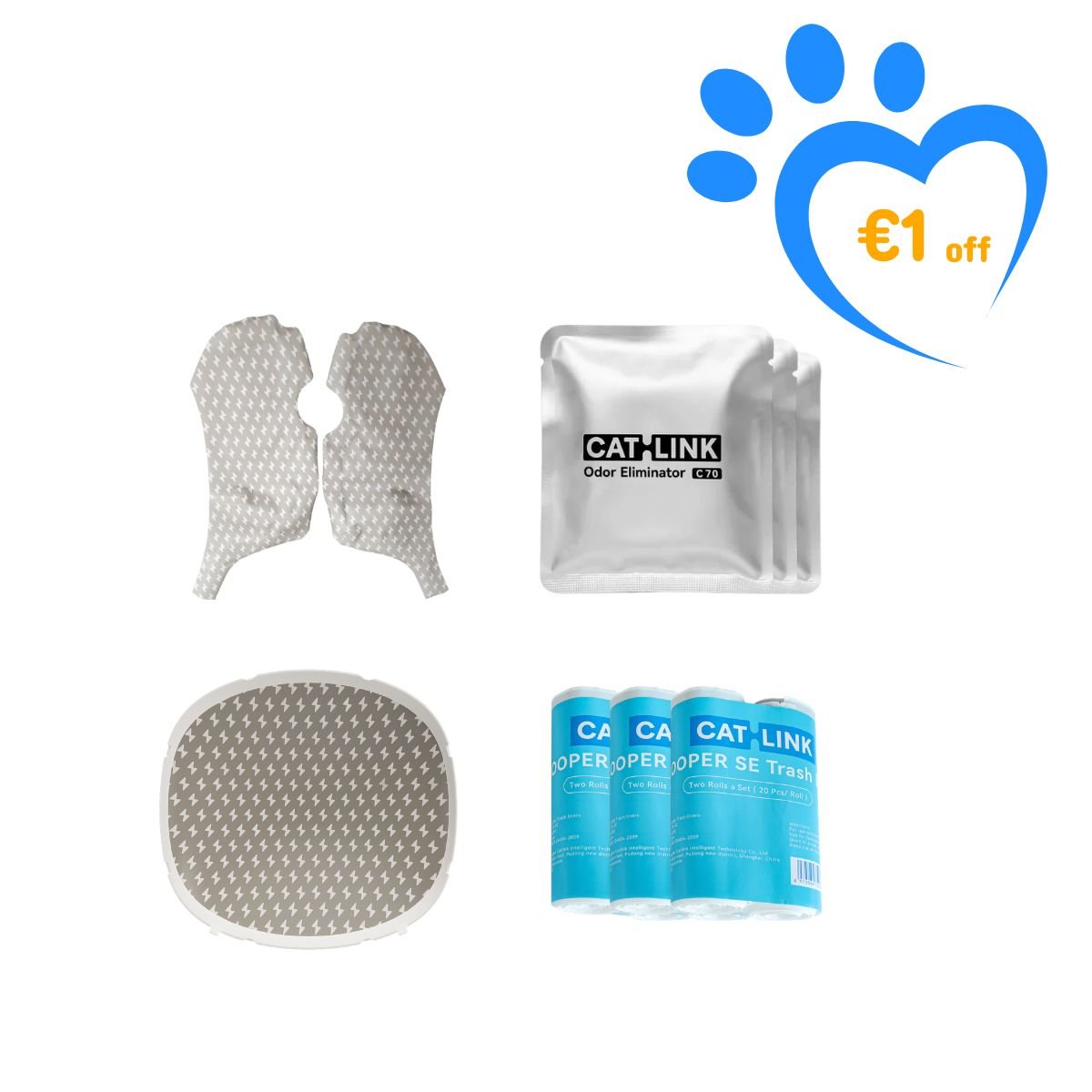 Time-Saver Accessories Pack-3/6/12-Month for Baymax Series - Catlink EU