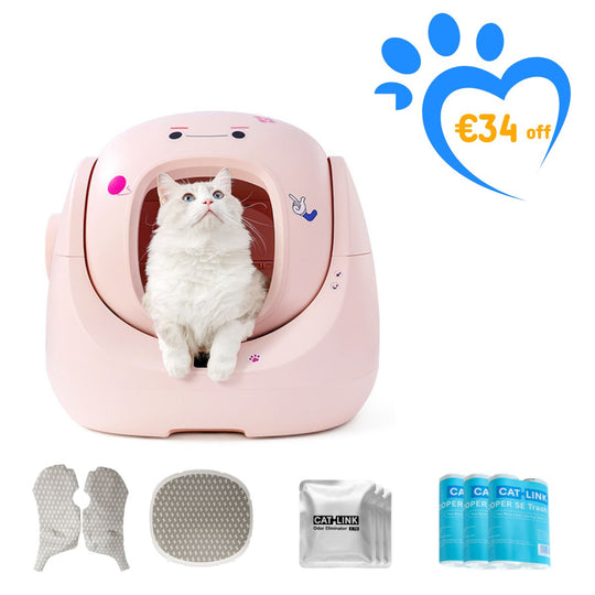 Arenero autolimpiable CATLINK Baymax Sakura