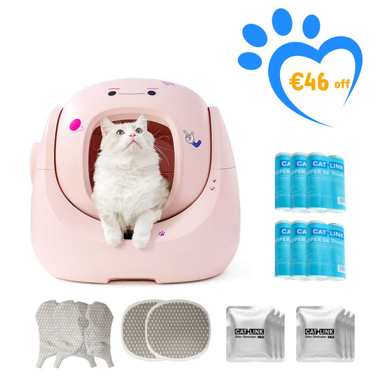 Arenero autolimpiable CATLINK Baymax Sakura
